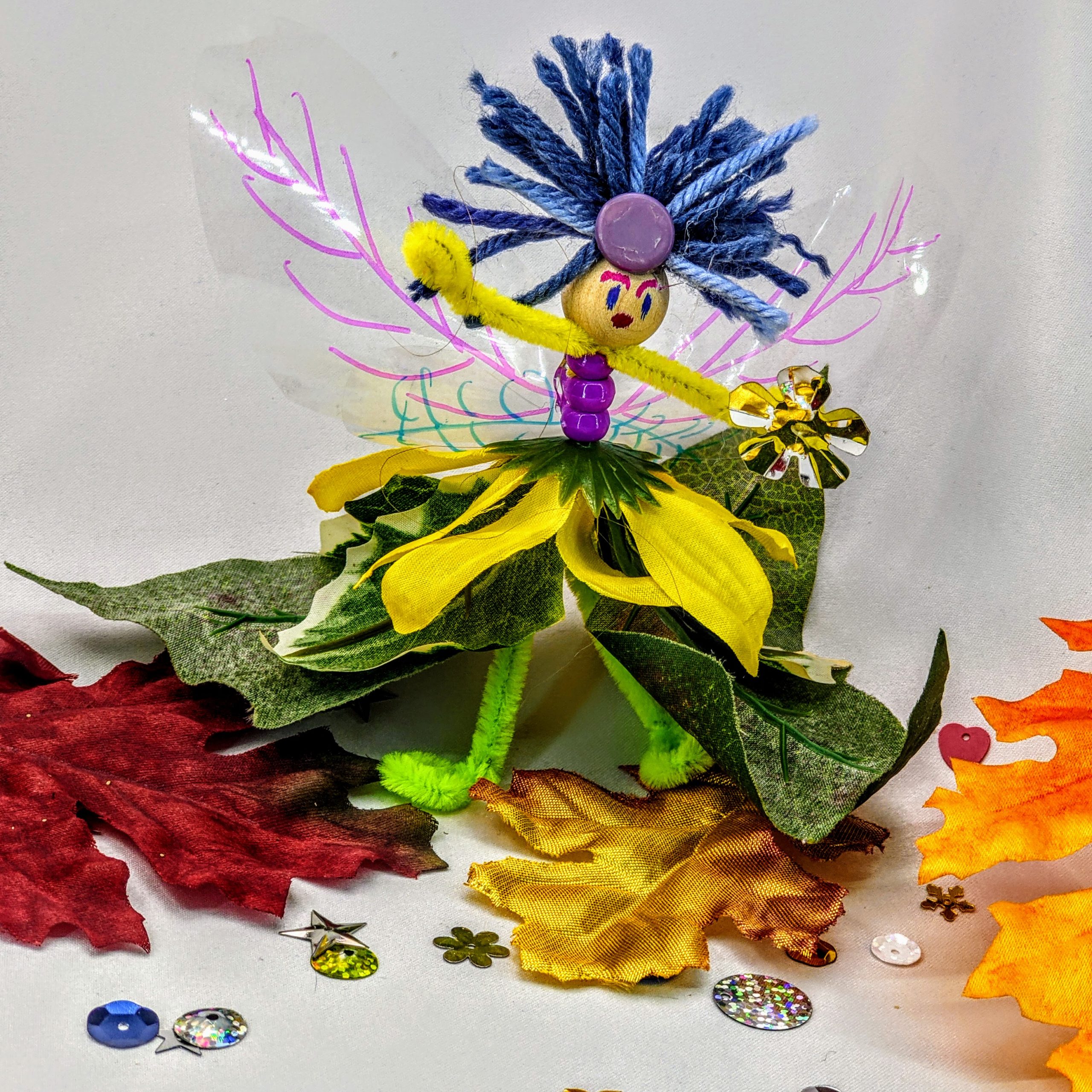 a flower fairy craft